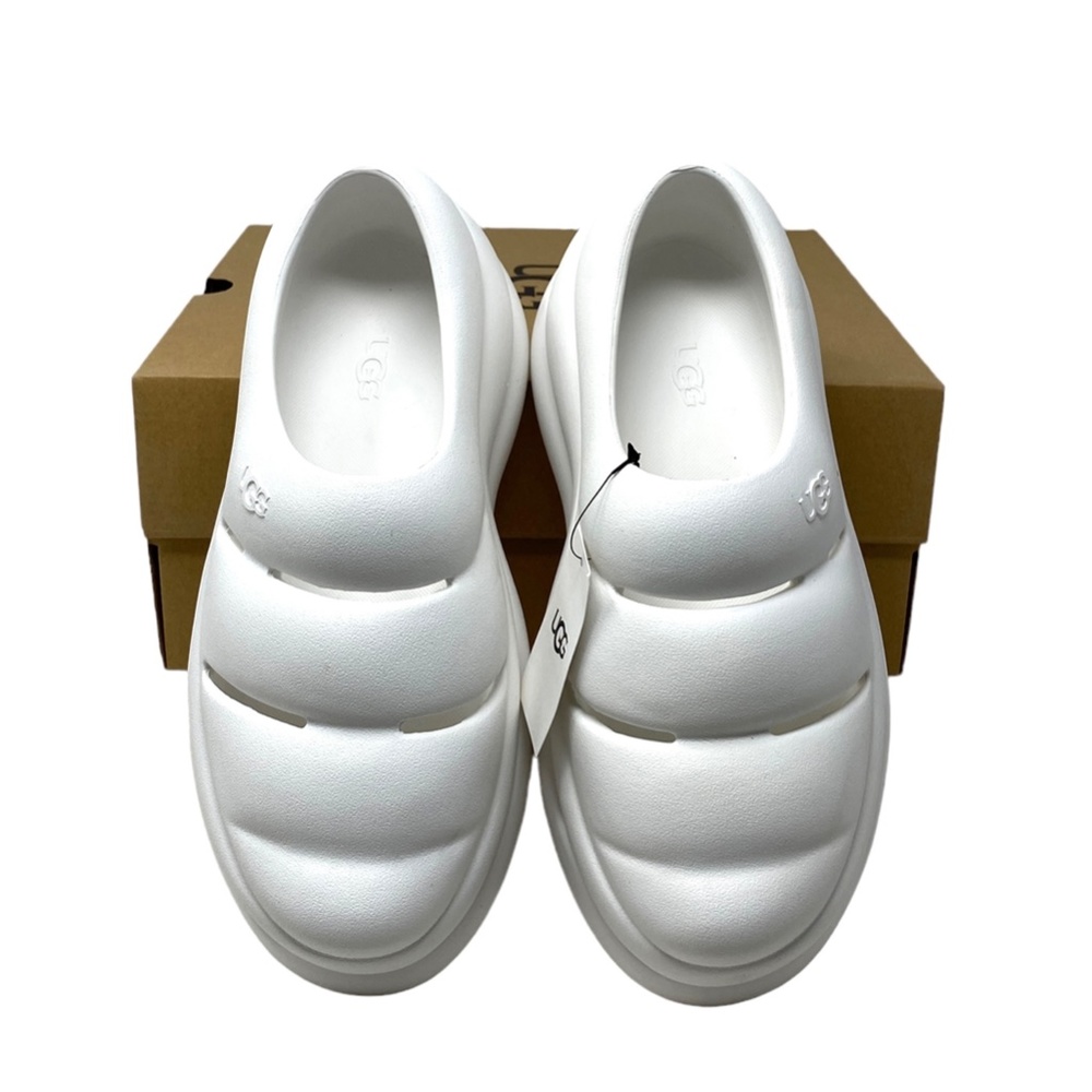 UGG Australia Sport Yeah Clog EVA White Women's Size 1132890 BRWN - Picture 7 of 9